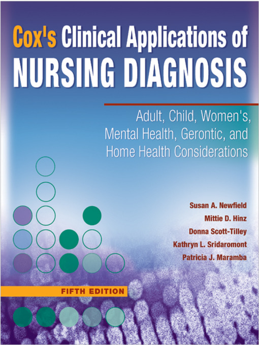 Title details for Cox's Clinical Application of Nursing Diagnosis by Helen C. Cox - Available